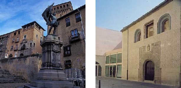 Plaza San Martín y Museo de Arte Contemporáneo Esteban Vicente - Segovia